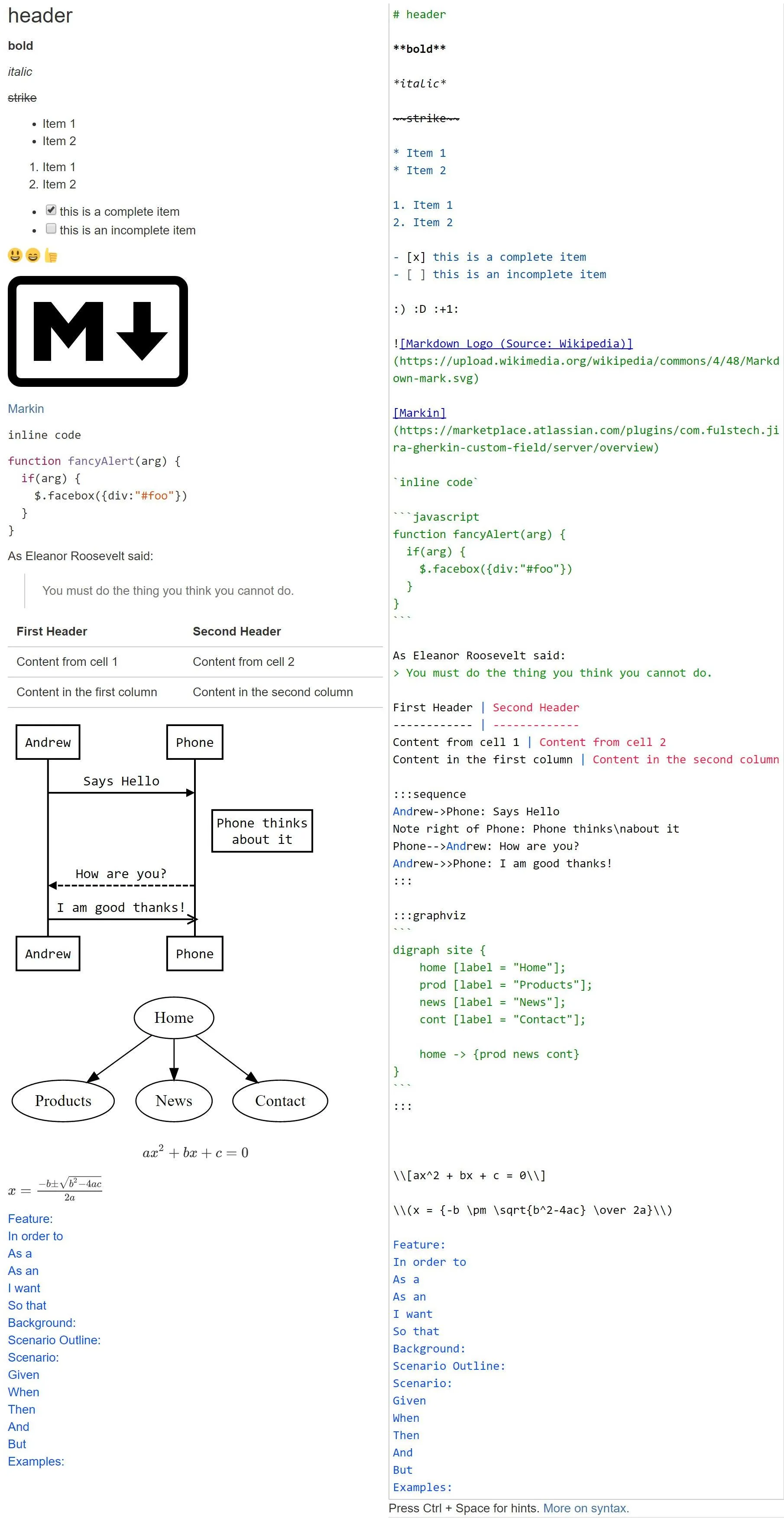 Markdown for Jira