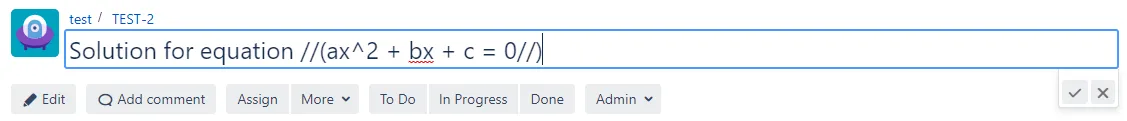 Input