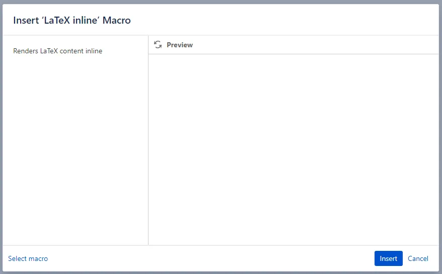 LaTeX for Confluence