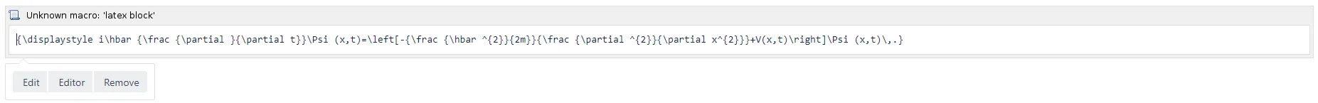 LaTeX for Confluence