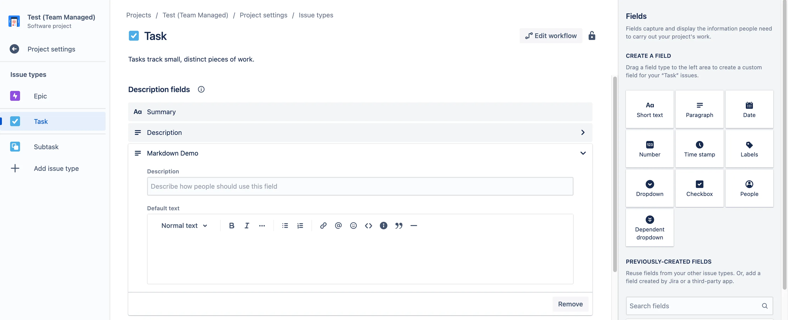 Markdown for Jira
