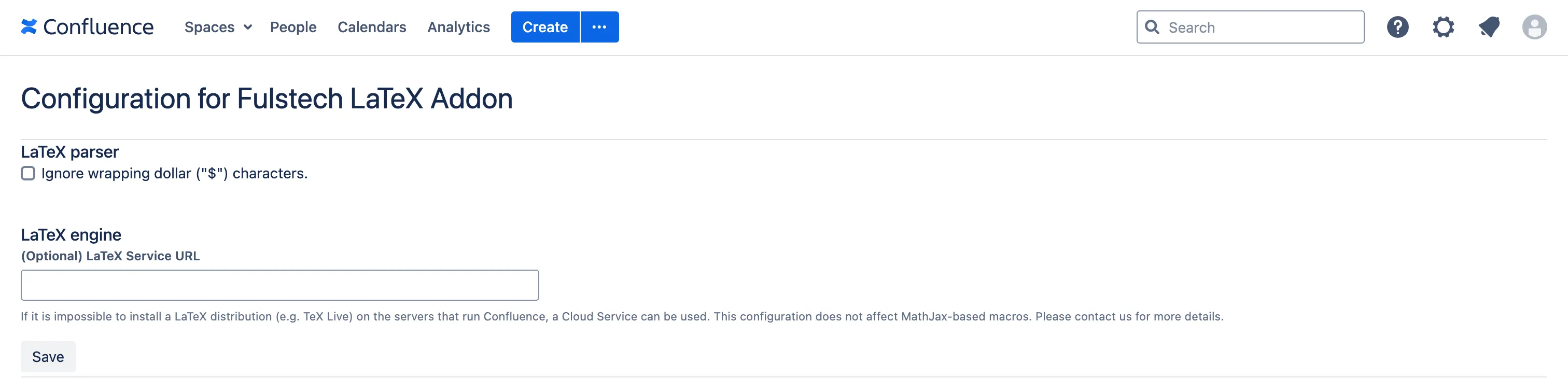 LaTeX for Confluence