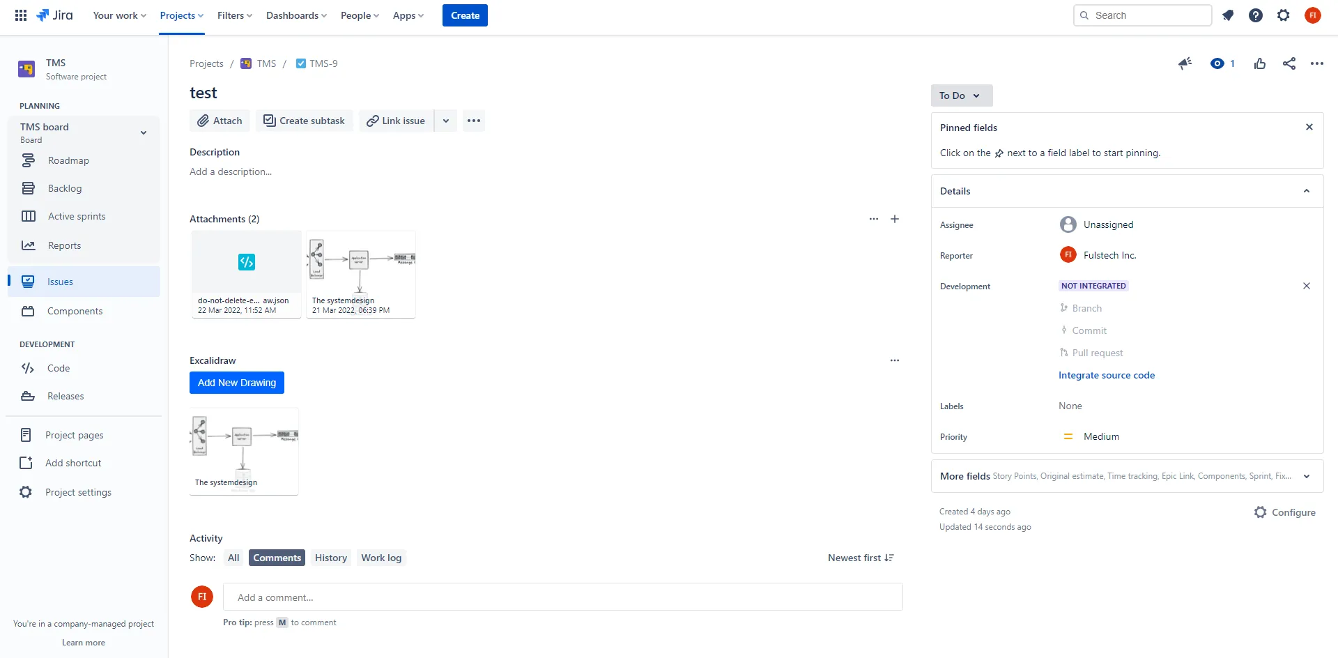 Excalidraw for Jira