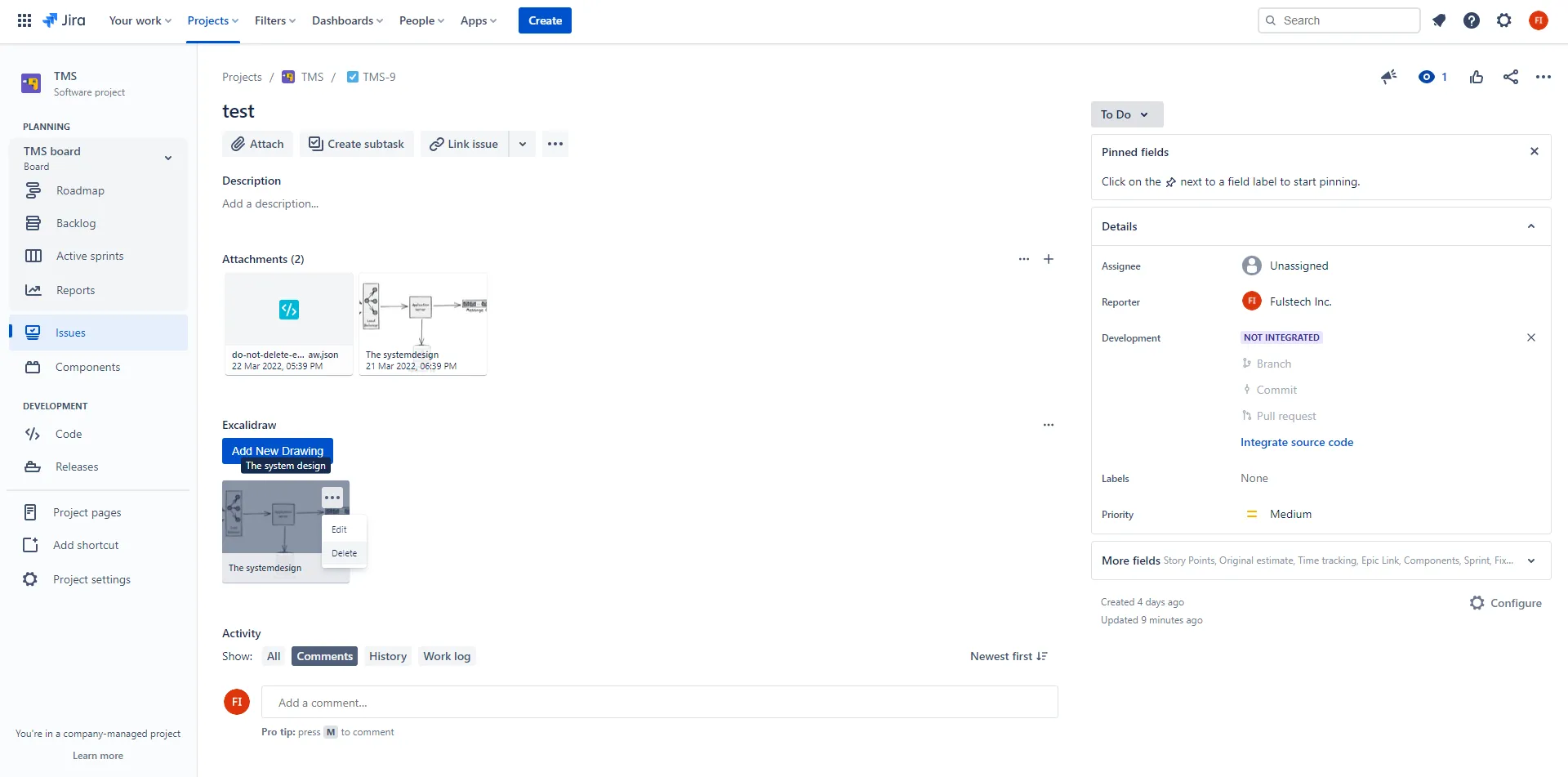 Excalidraw for Jira