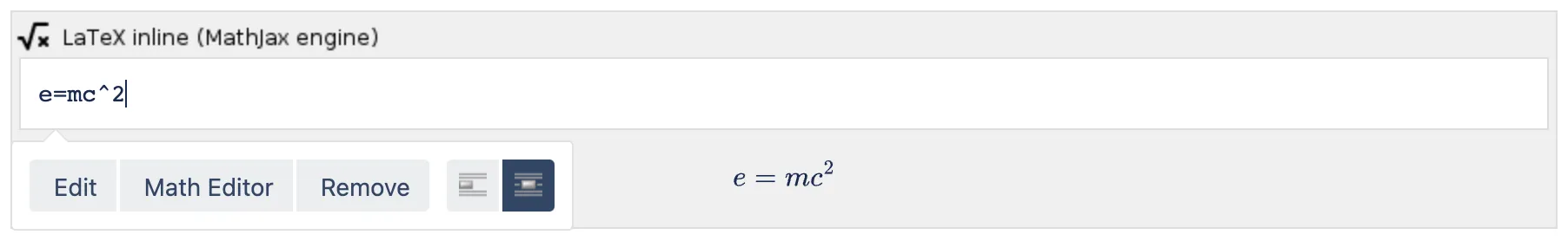 LaTeX for Confluence