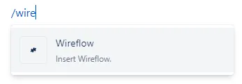 User Flow (Wireflow) for Confluence