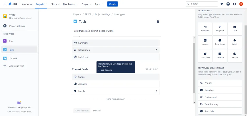 LaTeX for Jira
