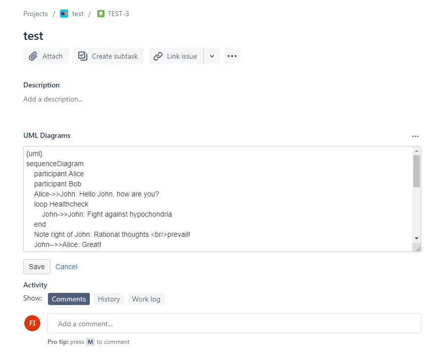Mermaid UML Diagrams and Graphviz Diagrams for Jira