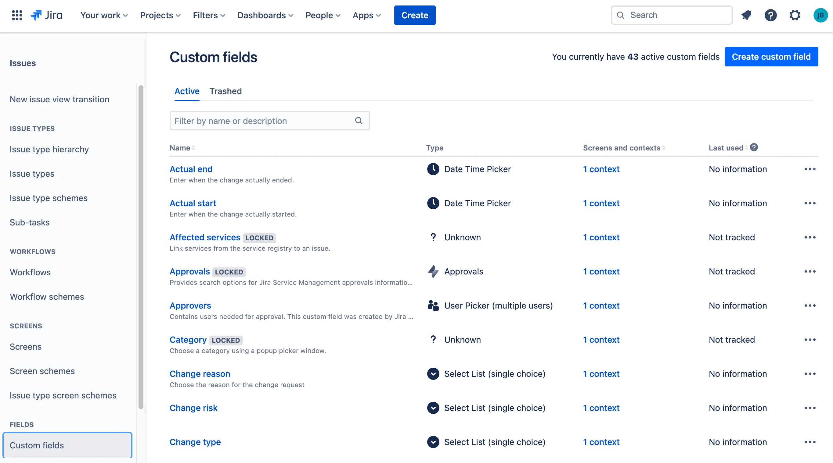 Table Custom Field for Jira