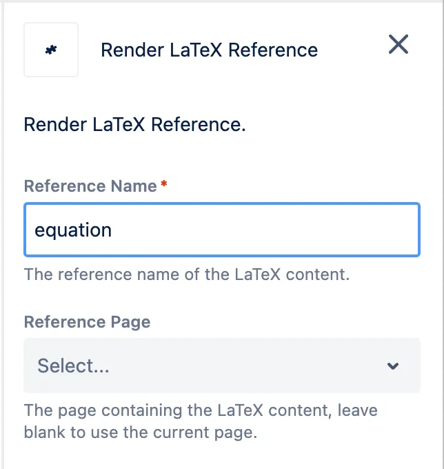 LaTeX for Confluence