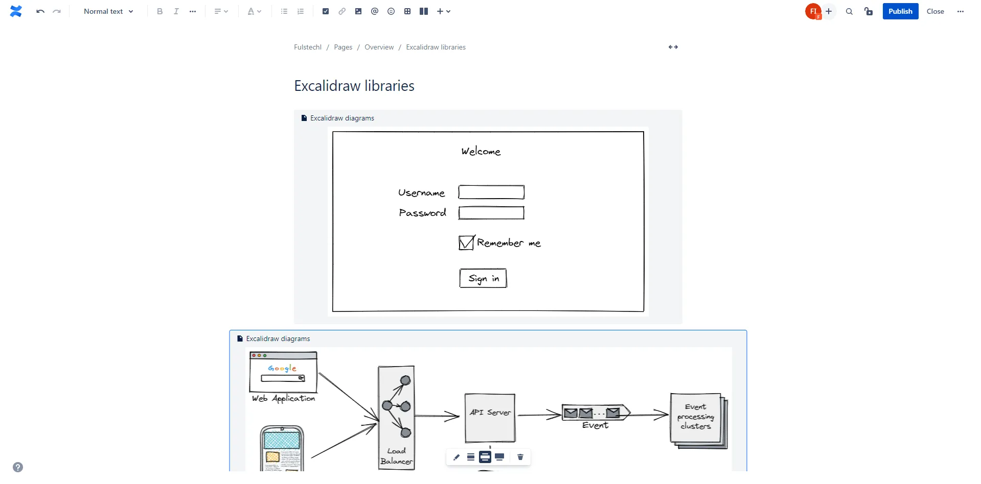 Excalidraw for Confluence